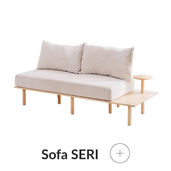 Sofa skandynawska 2 osobowa